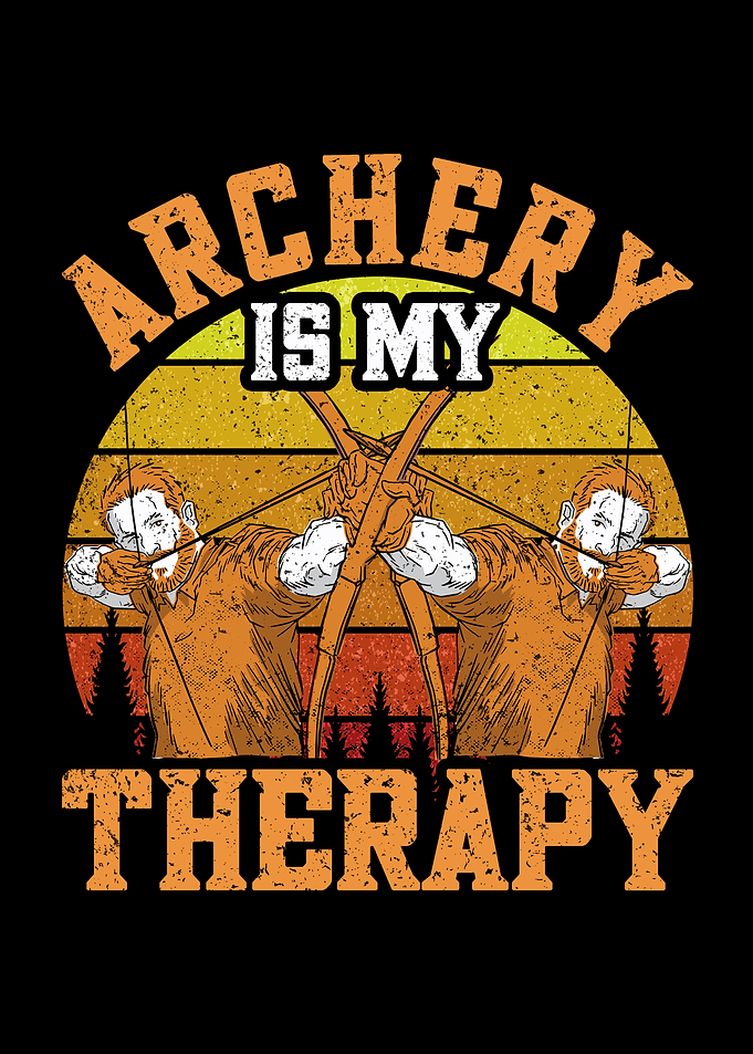 Archery is my therapy retr