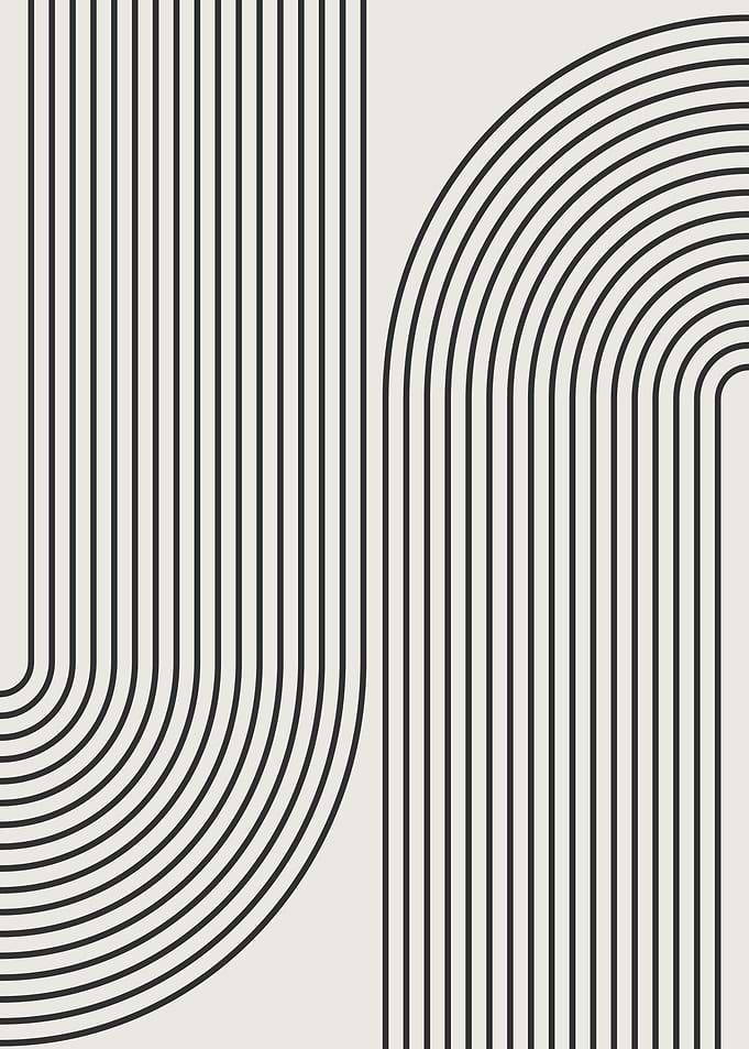 Minimalist Mid Century Art