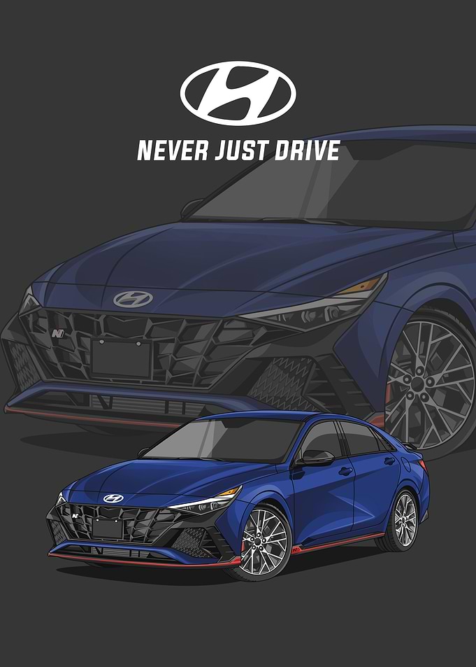 hyundai Elantra N Blue