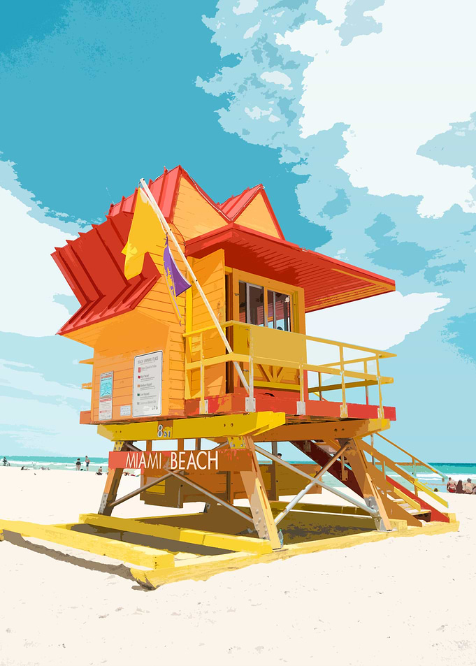 Miami Beach Hut XI