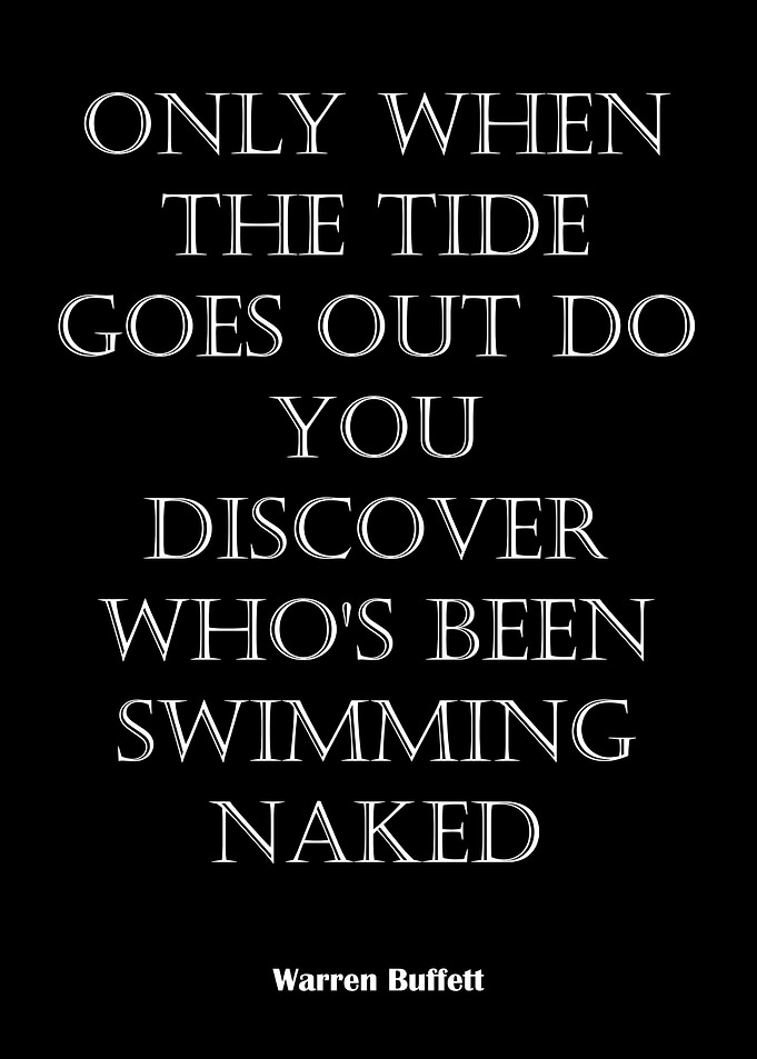 Warren Buffett Tide Quote