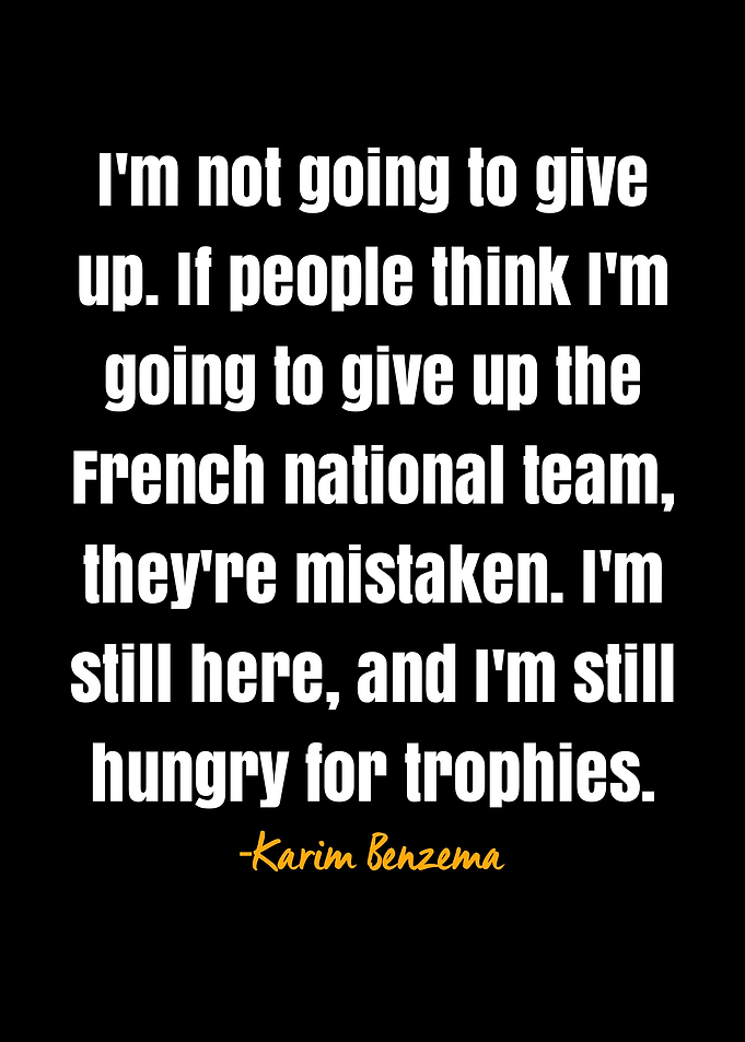 Benzema quotes