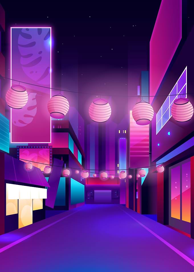 Cyberpunk city