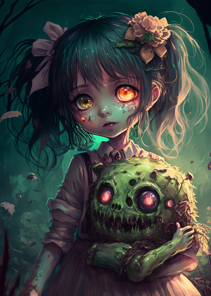 Manga zombie