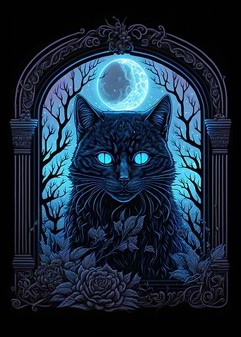 Black Light Cat 3