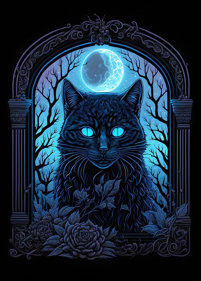 Black Light Cat 3