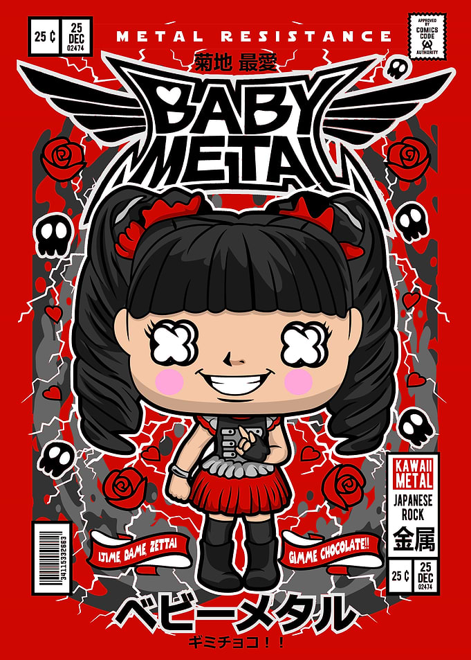 baby metal funko