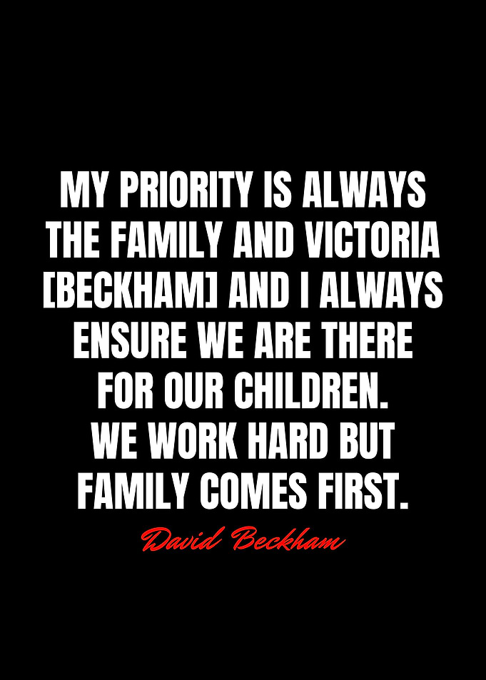 David Beckham Quotes