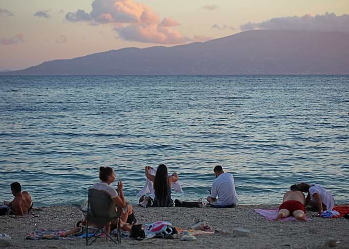 Albania Sarand city travel