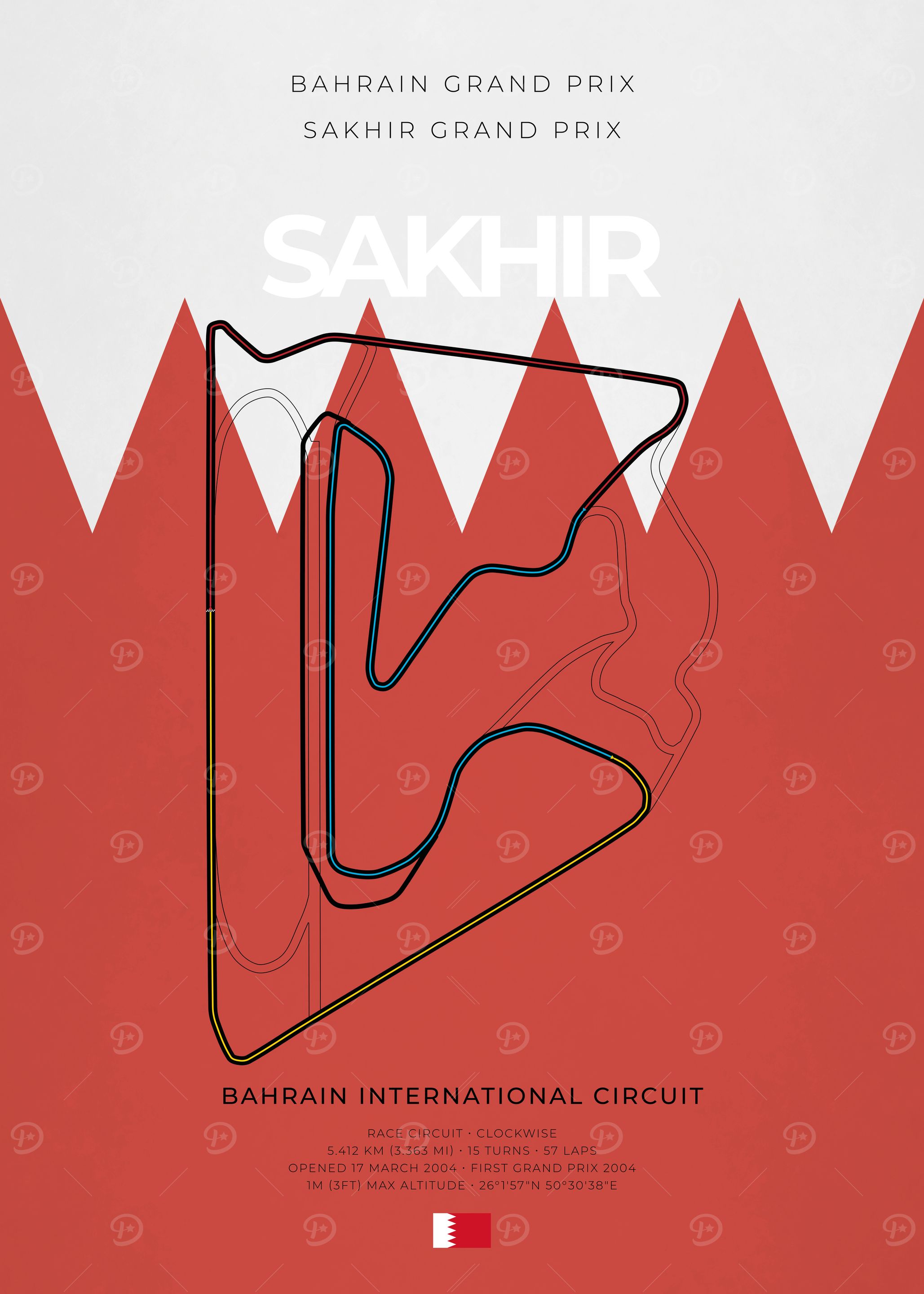Sakhir Bahrain F1 Circuit