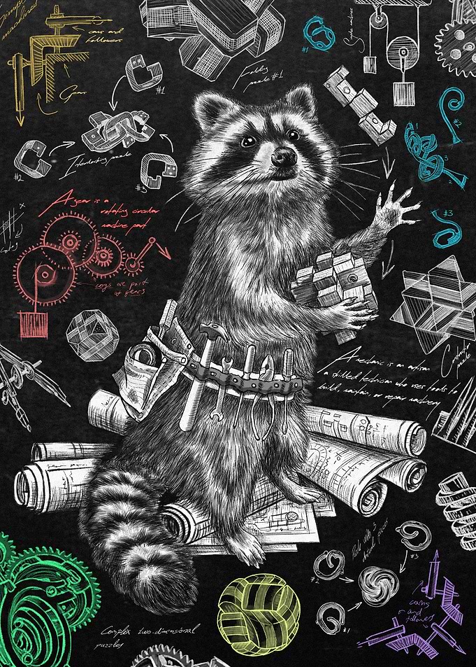 Raccoon Engineer B