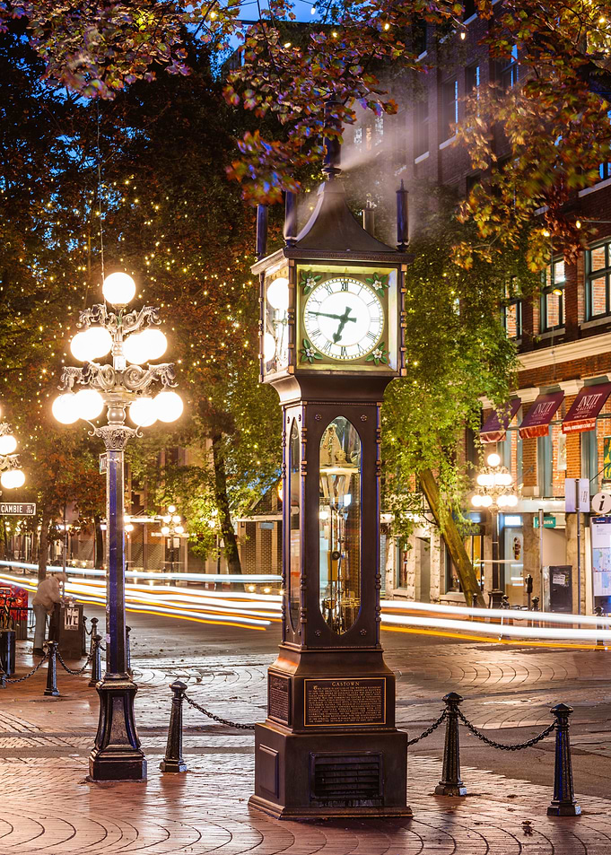 Steam clock Vancouver