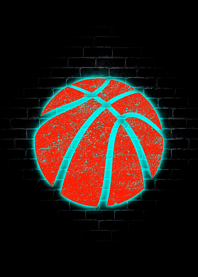 Basketball Neon Sport