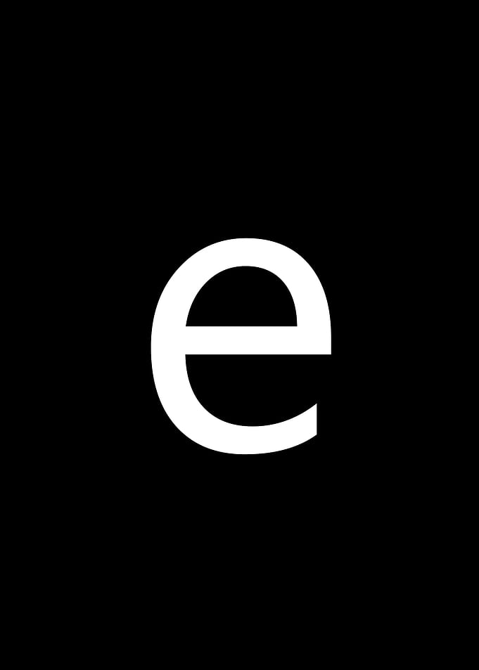 e