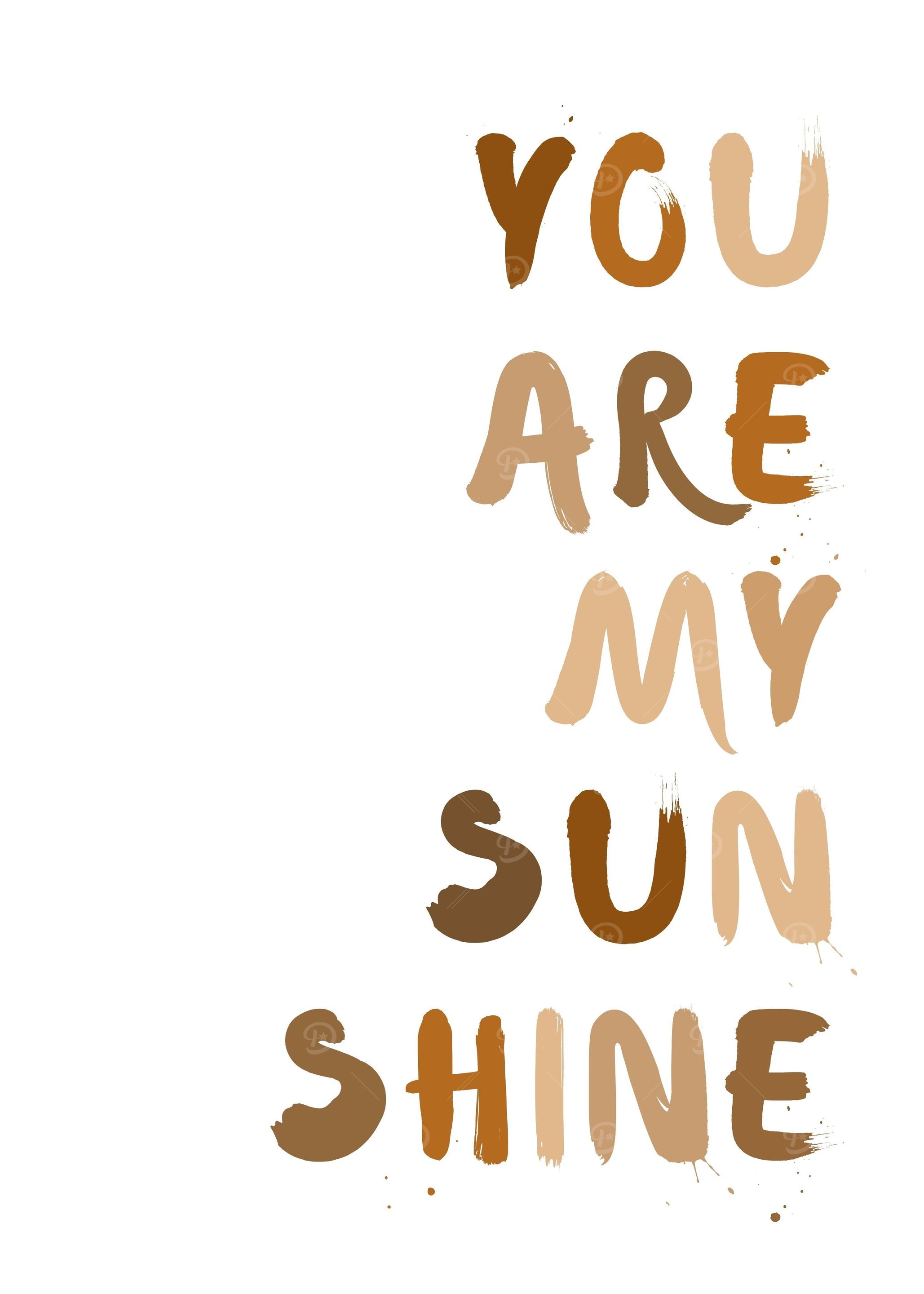 You Are My Sunshine