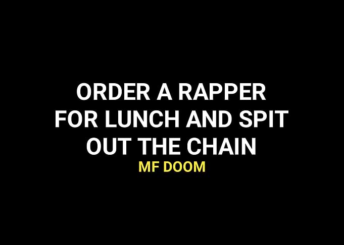 Mf Doom quotes