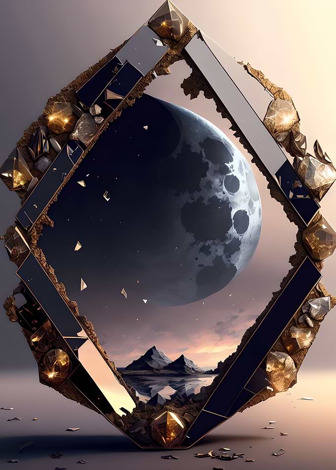 Broken mirror