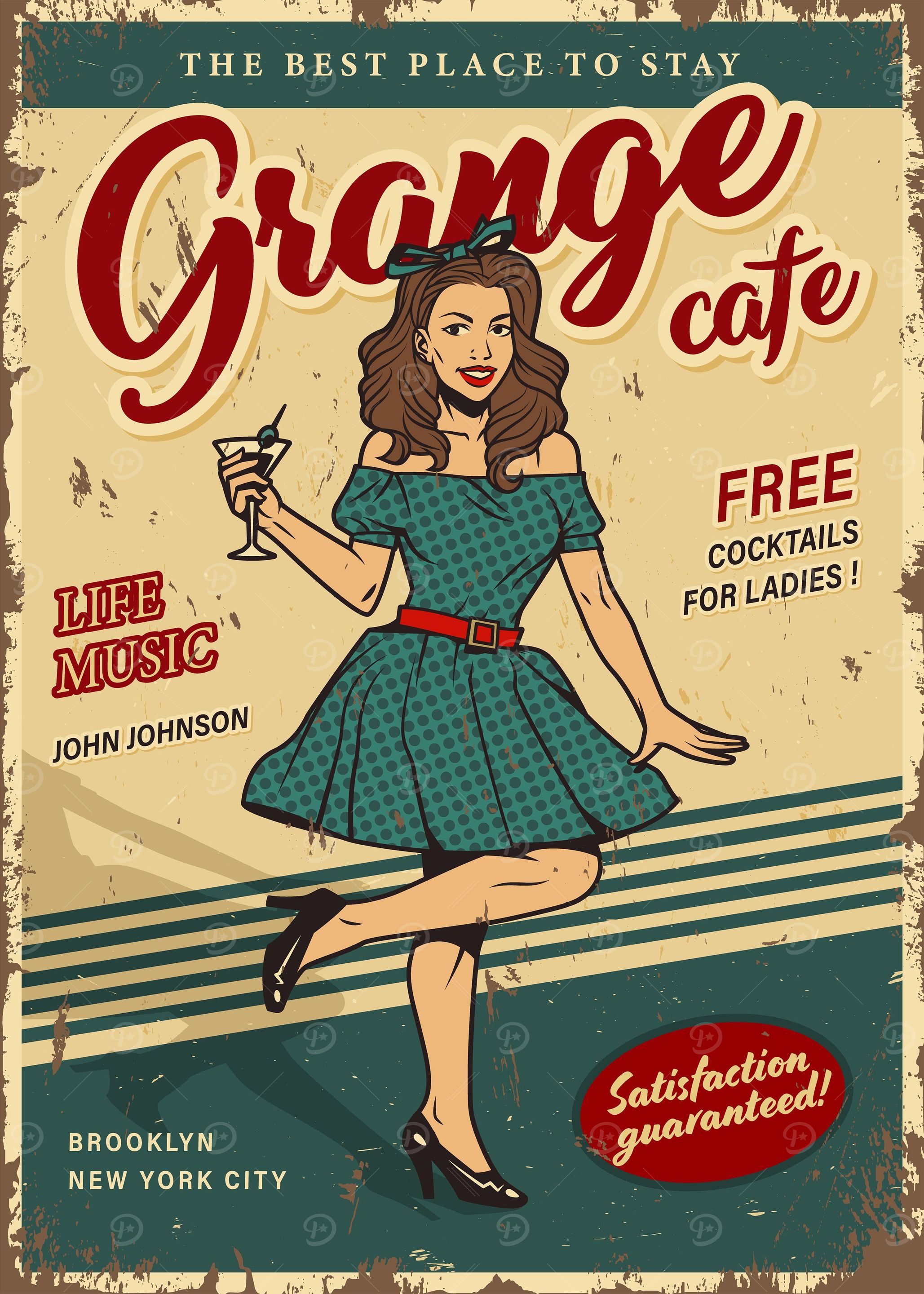 Vintage Girl Pin Up