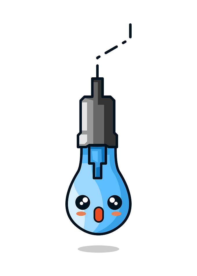 Emoticon Lamp Wow Art