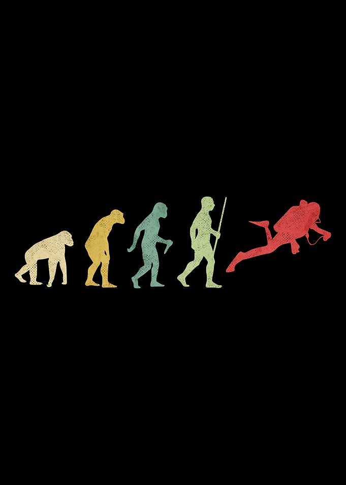 Scuba Diver Evolution