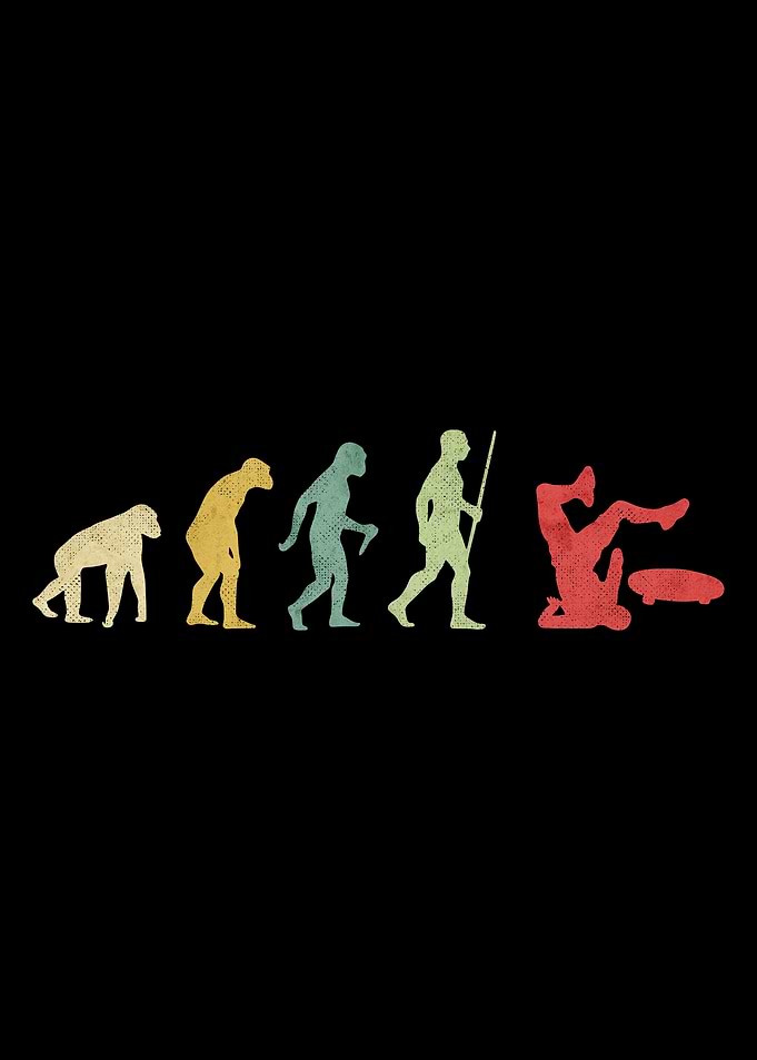 Skateboard Crash Evolution