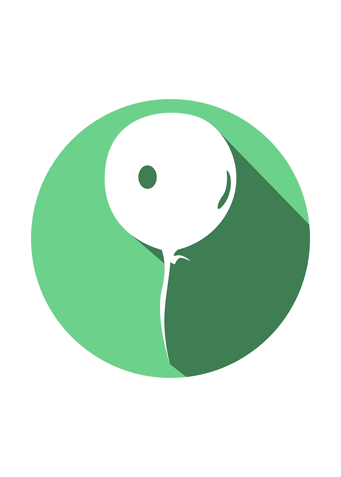 Minimalist Balloon Shadow