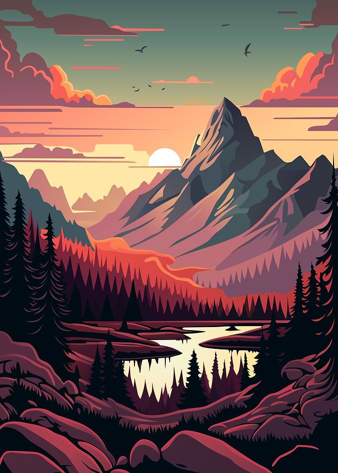 Mountain landscape