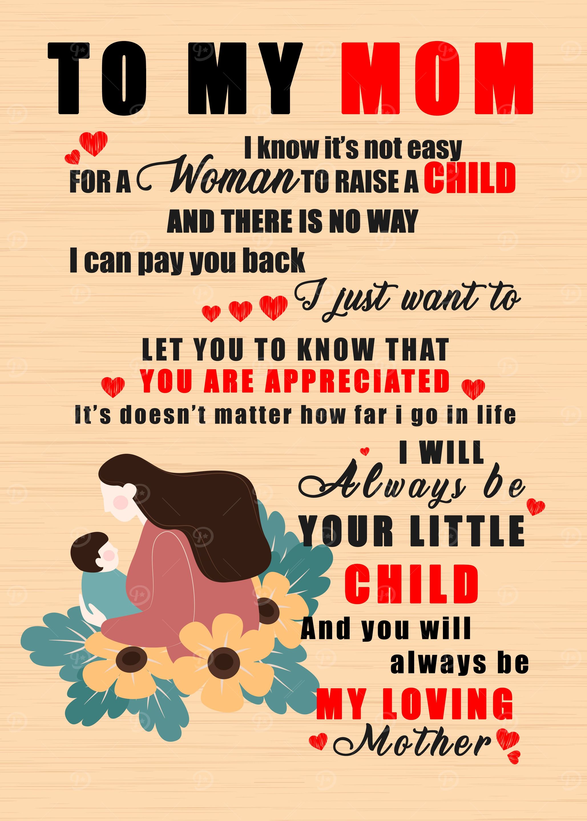 Mothers Day To My Mom