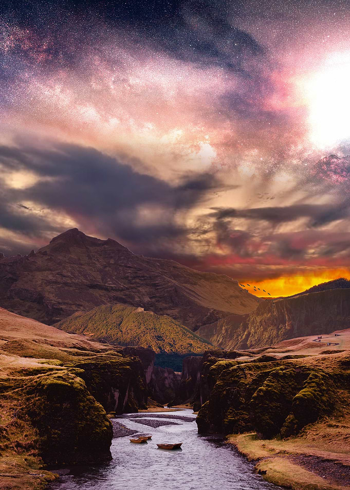 Sunset Mountains