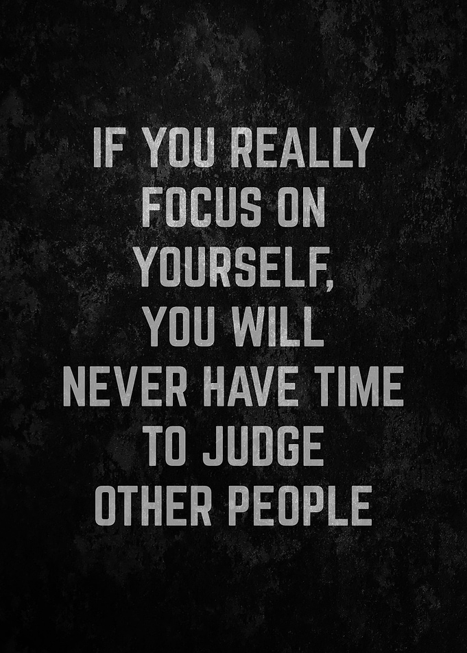 Focus On Yourself