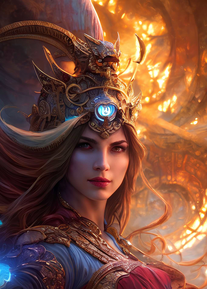 Golden Phoenix Warrior