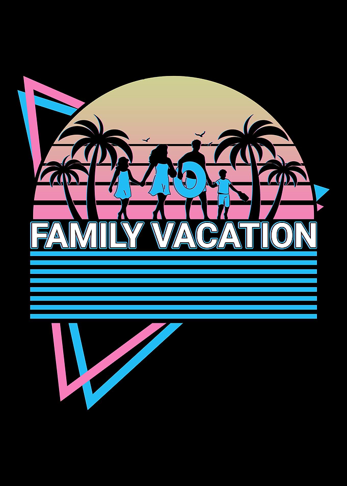 Family Vacation Retro