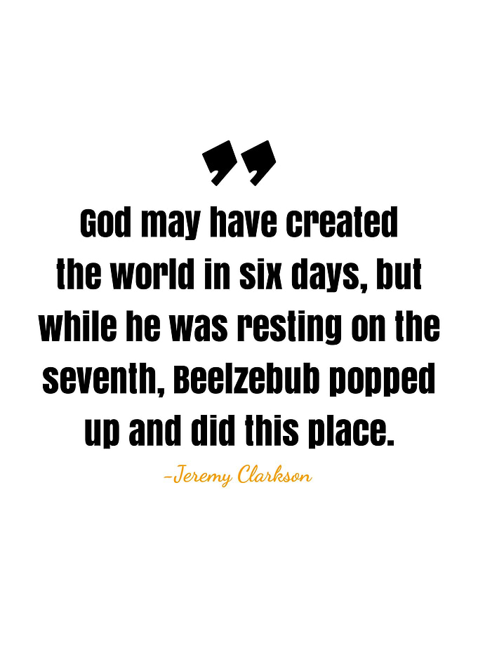 Jeremy Clarkson quotes