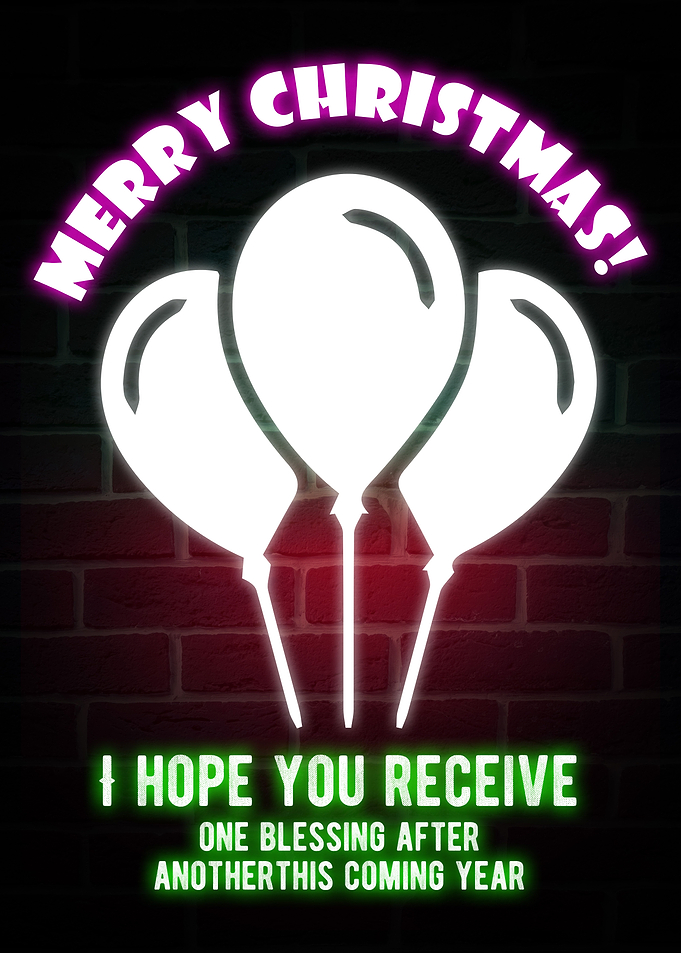Merry Christmas Ballon
