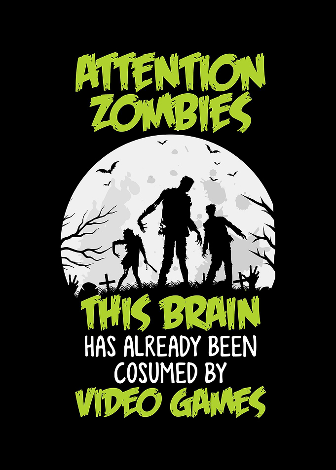 Funny Gaming Zombies