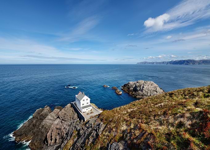 Coastal view in Norway