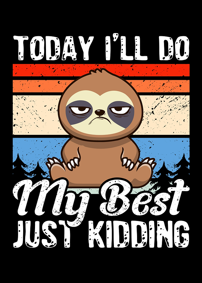 Sloth Funny Lazy Colleague
