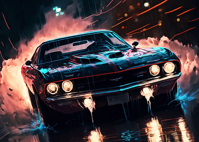 American muscle car