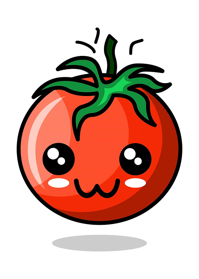 Emoticon Tomatoes Cute