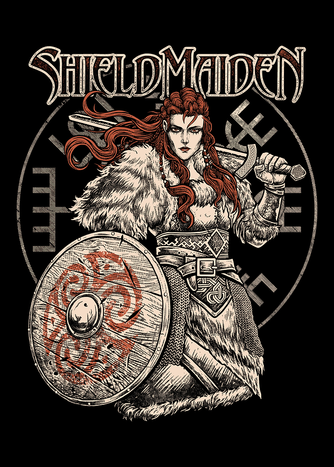 Viking Shield Maiden Norse