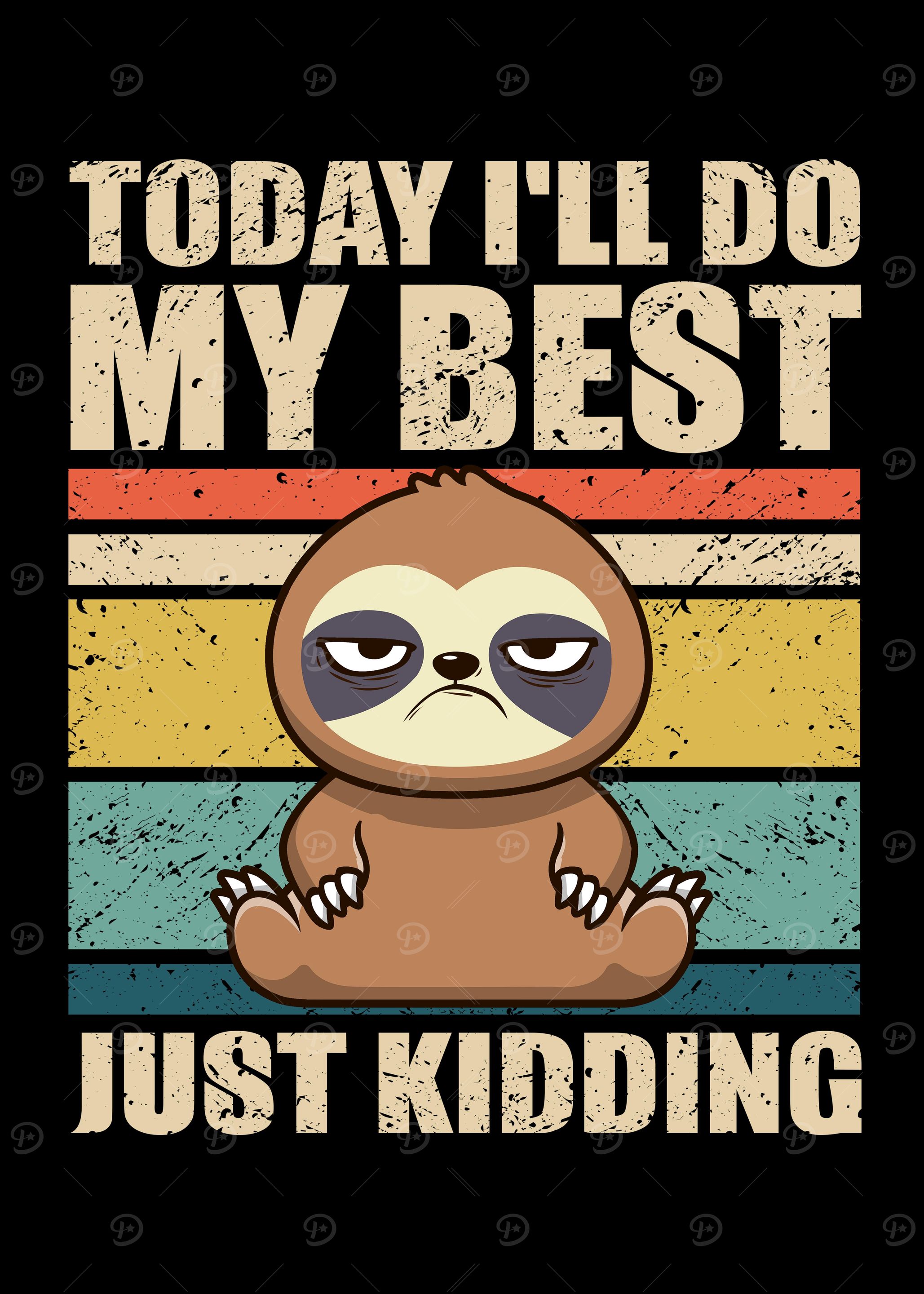 Sloth Funny Office Humor