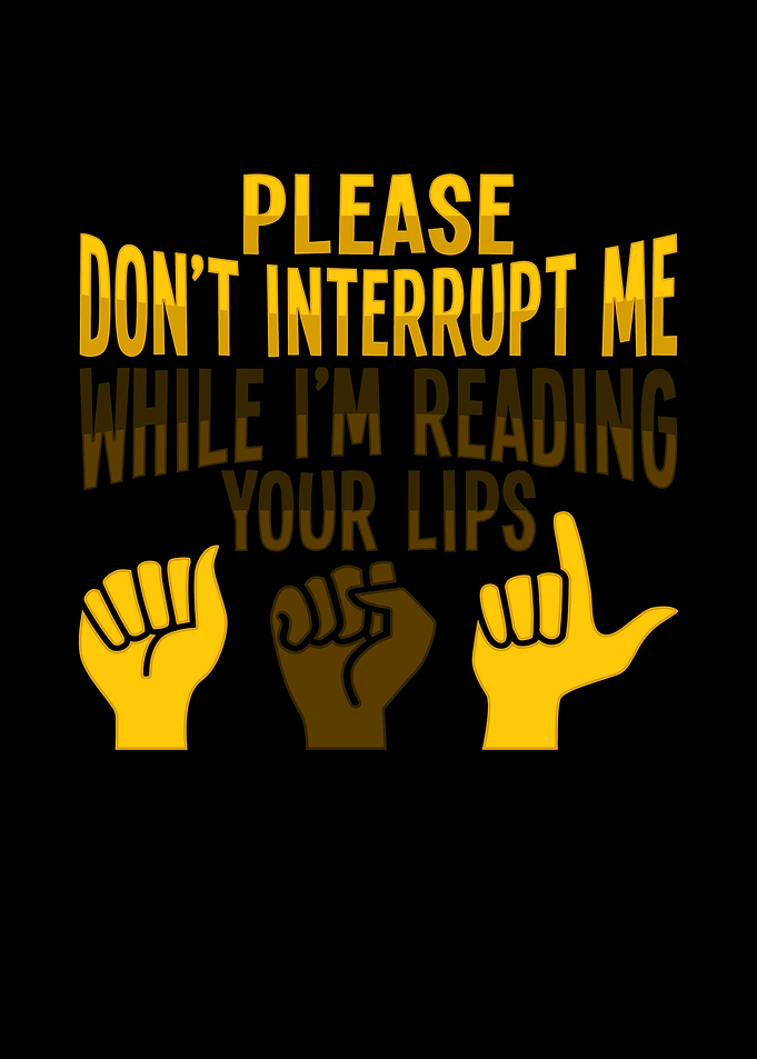 Lip Reading ASL Hand