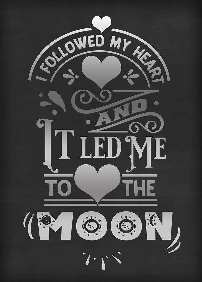 My Heart To the moon