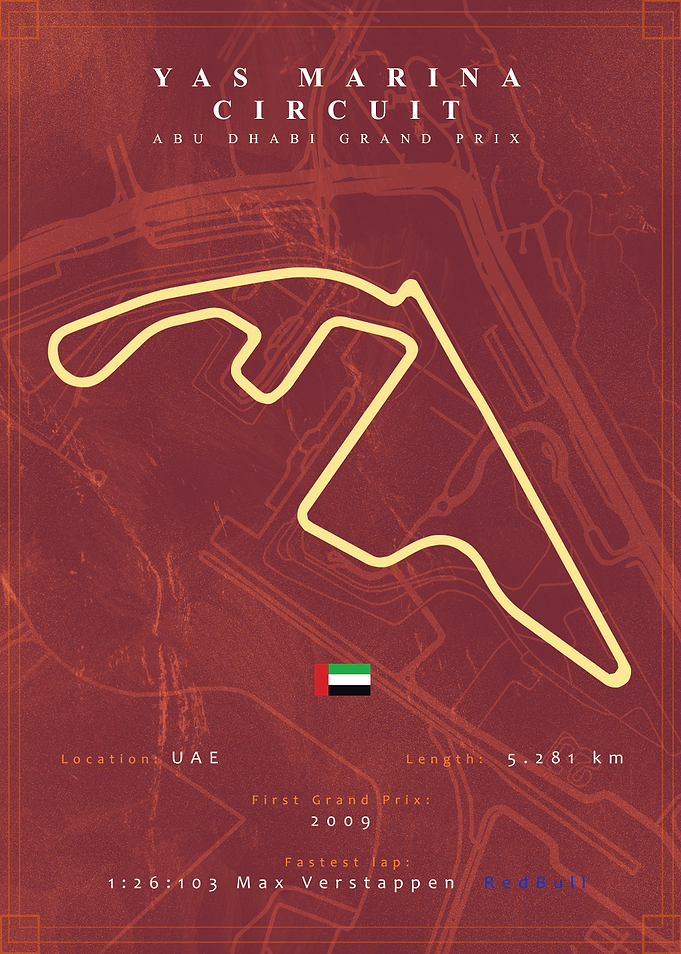Yas Marina Formula 1 Track