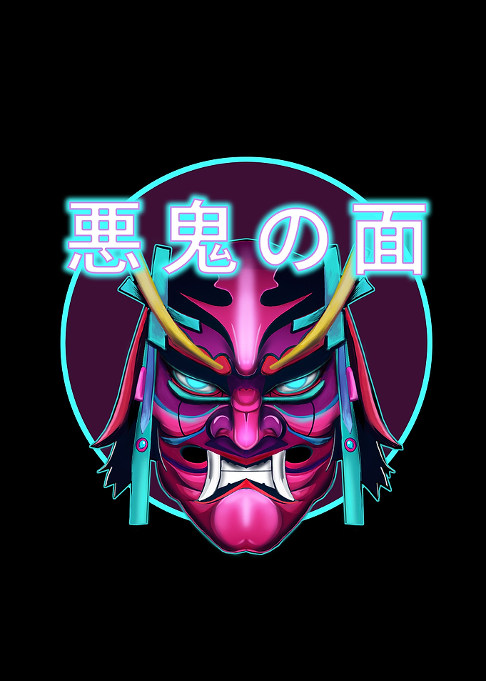Cyberpunk Hanya Mask