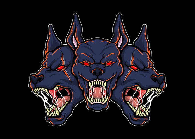 Head of cerberus