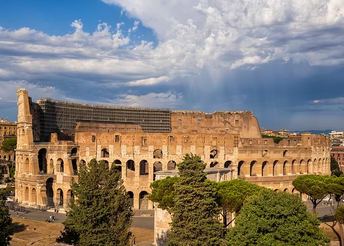 The Colosseum In Rome