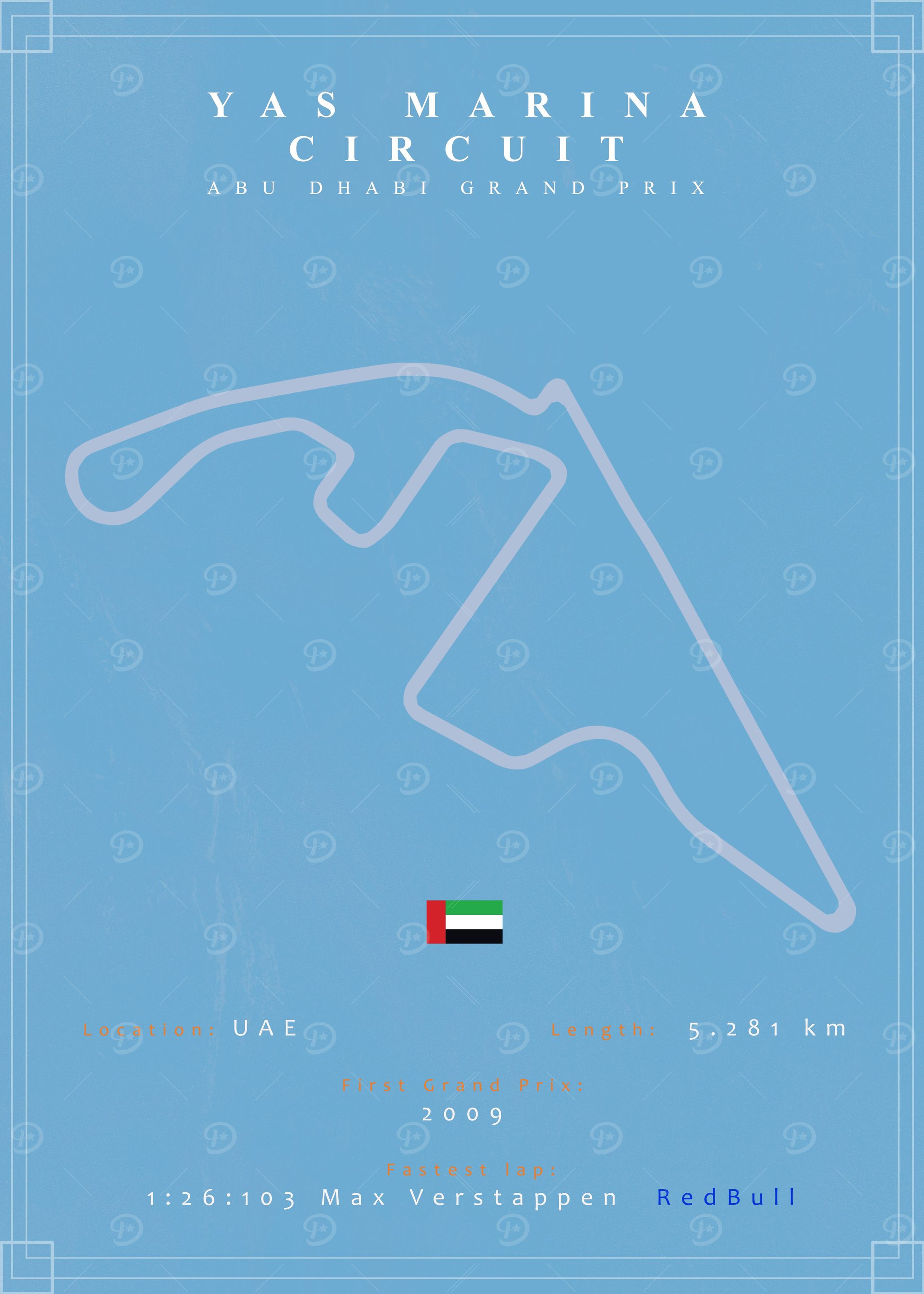 Yas Marina Formula 1 Track