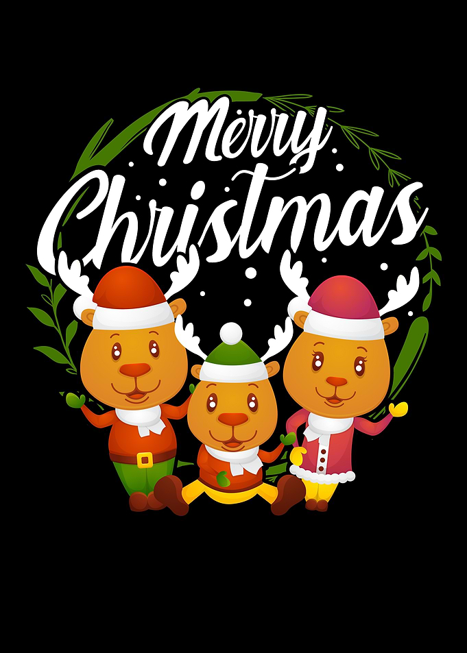 Merry Christmas Reindeer