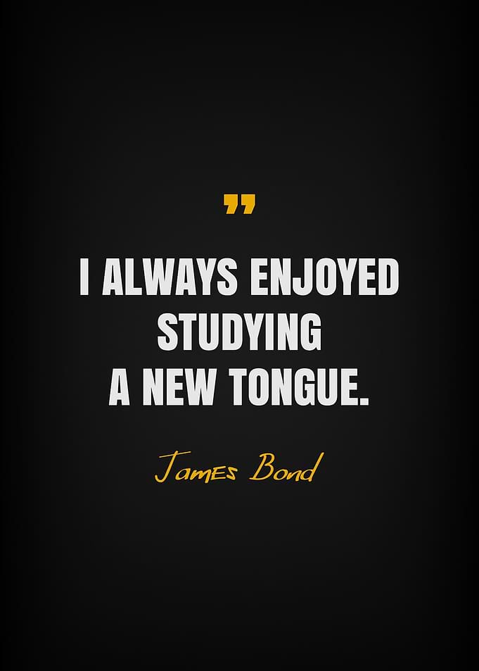 James Bond Quotes